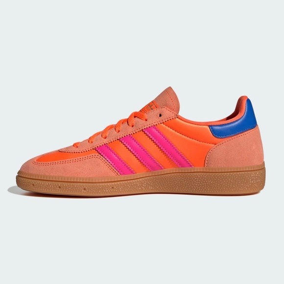 Adidas Originals Handball Spezial Sneakers Solar Orange Lucid Pink JH5659 US 8 - Picture 7 of 10
